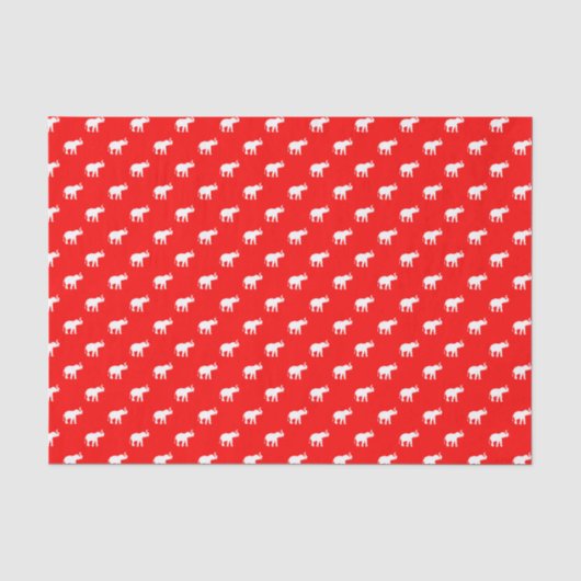 Papier de soie de soie d'objet superflu rouge et (Recto)