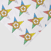 Papier de soie de soie d'OES (Détail)