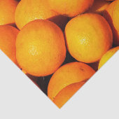 Papier de soie de soie d'oranges (Détail)