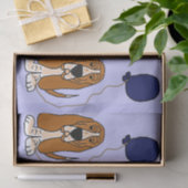 Papier de soie de soie drôle d'anniversaire de (Cadeau)