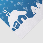 Papier de soie de soie du pays des merveilles (Détail)