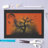 Papier de soie de soie éffrayant de Halloween (Artisanat)