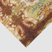 Papier de soie de soie élégant de fleur (Détail)