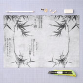 Papier de soie de soie en bambou chinois asiatique (Artisanat)