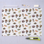 Papier de soie de soie en bois de créature (Artisanat)