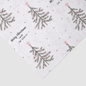 Papier de soie de soie fait sur commande de Noël (Détail)