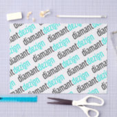 Papier de soie de soie fait sur commande du logo (Artisanat)