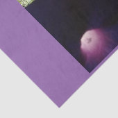 Papier de soie de soie fait sur commande floral (Détail)