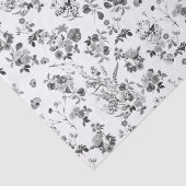 Papier de soie de soie fait sur commande floral (Détail)