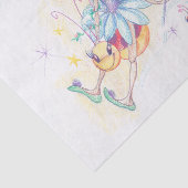 Papier de soie de soie féerique heureux (Détail)