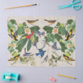 Papier de soie de soie floral animal de faune (Artisanat)