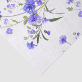 Papier de soie de soie floral des boutons du (Détail)