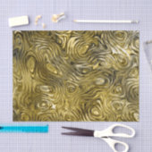 Papier de soie de soie fondu d'impression de "or" (Artisanat)