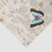 Papier de soie de soie français de fleurs de (Détail)