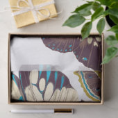 Papier de soie de soie français de papillons de (Cadeau)