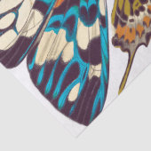 Papier de soie de soie français de papillons de (Détail)