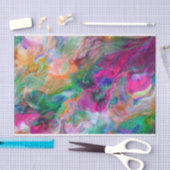 Papier de soie de soie génial psychédélique de (Artisanat)