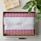 Papier de soie de soie géométrique de fille (Cadeau)