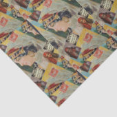 papier de soie de soie gitan de femmes (Détail)