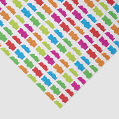 Papier de soie de soie gommeux d'ours (Détail)