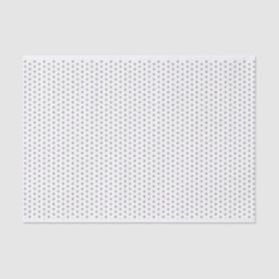 Papier de soie de soie gris gris de point de polka