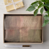 Papier de soie de soie imprimé (Cadeau)