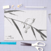 Papier de soie de soie JAPONAIS de MOINEAU (Artisanat)