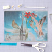 Papier de soie de SOIE JAPONAISE de MOINEAU (Artisanat)