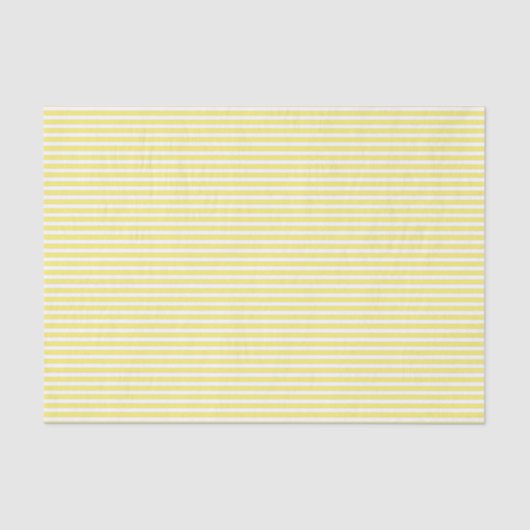 Papier de soie de soie jaune et blanc de rayure de (Recto)