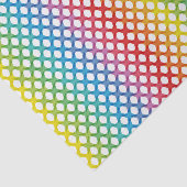 Papier de soie de soie lesbien gai d'arc-en-ciel (Détail)