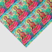 Papier de soie de soie lumineux de Lakshmi de (Détail)