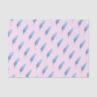 Papier de soie de soie magnifique de plume