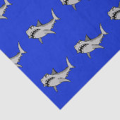 Papier de soie de soie maladroit de requin (Détail)