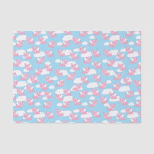 Papier de soie de soie mignon de fête