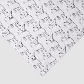 Papier de soie de soie mignon d'enfant de chèvre (Détail)