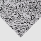 Papier de soie de soie moderne noir et gris (Détail)