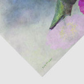 Papier de soie de soie mou d'oiseau de ronflement (Détail)