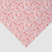 Papier de soie de soie multi rose de Santa de (Détail)