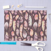 Papier de soie de soie noir de Featherly (Artisanat)