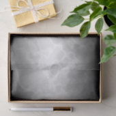 Papier de soie de soie noir de marbre de charbon (Cadeau)