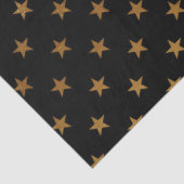 papier de soie de soie noir de partie de profil (Détail)