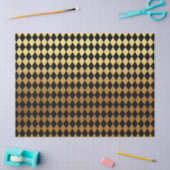 papier de soie de soie noir élégant de motif de (Artisanat)