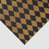 papier de soie de soie noir élégant de motif de (Détail)