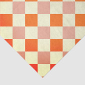 Papier de soie de soie ORANGE de HARLEQUIN (Détail)