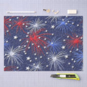 Papier de soie de soie patriotique de motif de (Artisanat)