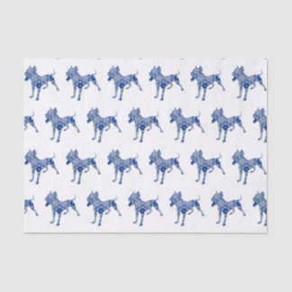 Papier de soie de soie pipe% bleu de no. 1 % de