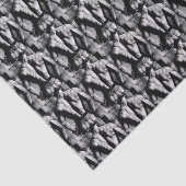 Papier de soie de soie pour l'art serré de jeans (Détail)