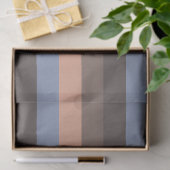 Papier de soie de soie pourpre et brun de rayure (Cadeau)