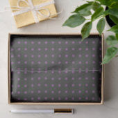 Papier de soie de soie pourpre et gris-foncé de (Cadeau)