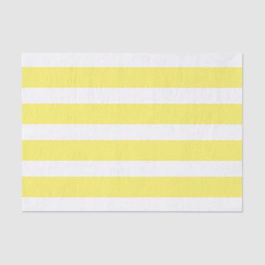 Papier de soie de soie rayé : Grandes rayures (Recto)